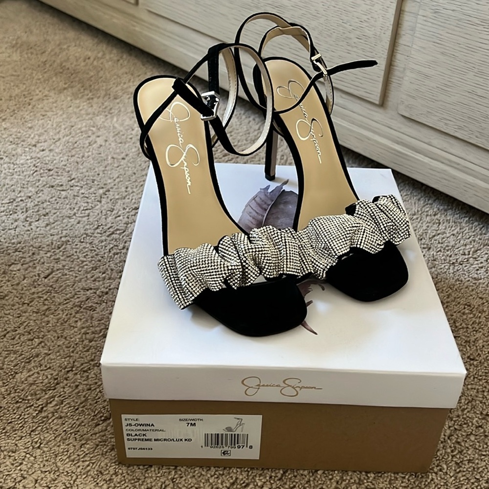 Ankle strap dress sandal